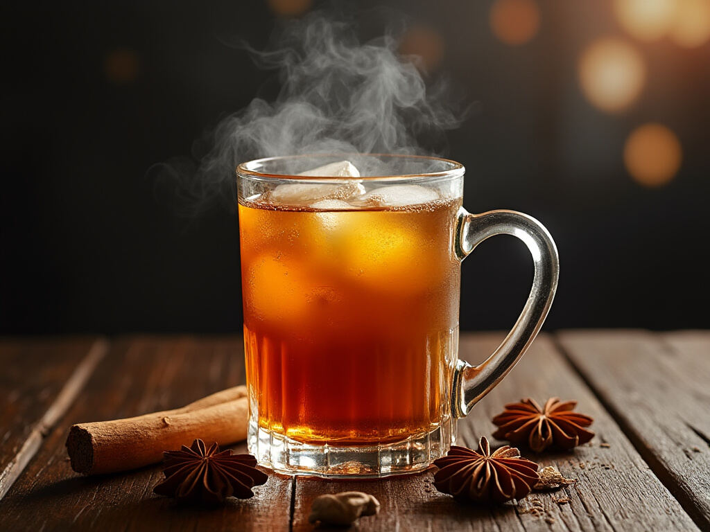 Hot Toddy cocktail in a heatproof mug